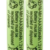 Laddningsbart batteri AAA/HR03 300 mAh Solar, 2-pack
