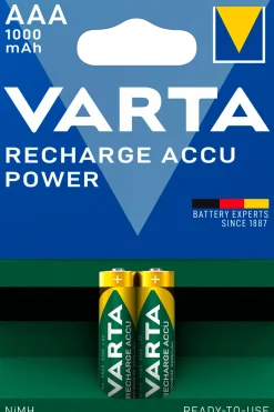 Laddningsbart batteri AAA/HR03 1000 mAh VARTA Power