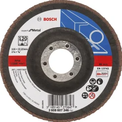 Lamellslipskiva 115 mm, Bosch
