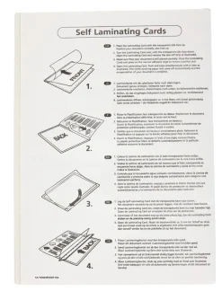 Laminat för kallaminering utan maskin, 10-pack