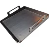 Landmann stekbord för grill, kolstål, 40 x 39 cm