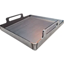 Landmann stekbord för grill, kolstål, 40 x 39 cm
