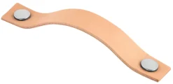 Läderhandtag Levanto natur, 158 mm