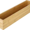 Lådinsats av bambu, höjd 6,5 cm, 1-pack