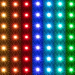 LED list RGB med färgkombinationer och fjärrkontroll, Cotech