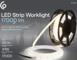 LED-list arbetsbelysning 20 m IP67 4000K