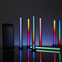 LED-list med färgeffekter, laddbar 18 cm