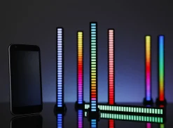 LED-list med färgeffekter, laddbar 18 cm
