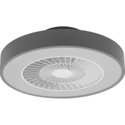 Ledvance rund LED-takfläkt 78 W, grå