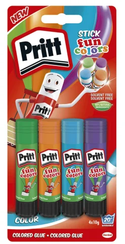 Limstift med färg, Pritt Fun Color
