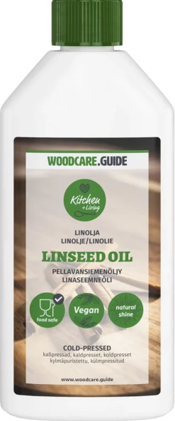 Linolja WoodCare.Guide inomhus, 250 ml