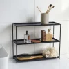 Liten hylla i metall, 40 x 32,5 x15 cm