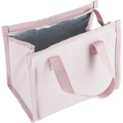 Liten kylväska, lunchväska med handtag, rosa, 5 l