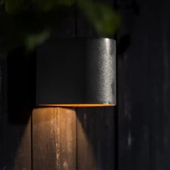Liten fasadbelysning solcell, downlight Northlight