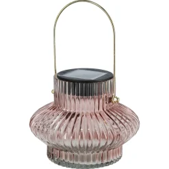 Liten hängande solcellslykta glas 16 cm Northlight