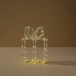 Ljusdekoration julpaket LED varmvit 22,5 cm Northlight