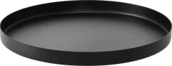 Ljusfat för blockljus, diameter 25 cm, svart