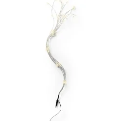 Ljusslinga LED för kruka, batteridriven, 80 cm