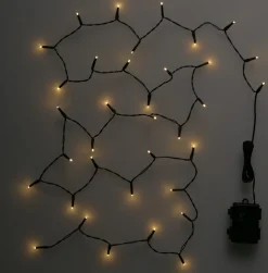 Ljusslinga med batteri, 2,5 m