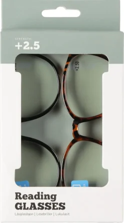 Läsglasögon med blåljusfilter, 2-pack