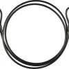Låsvajer cykel och utemöbler svart, 8 mm, 2,5 meter