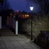 Lyktstolpe trädgård solcell rörelsevakt Northlight