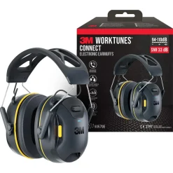 3M Work Tunes Connect hörselkåpor Bluetooth