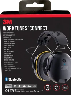 3M WorkTunes Connect hörselkåpor Bluetooth