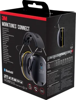 3M WorkTunes Connect hörselkåpor Bluetooth