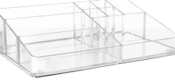 Makeup organizer, klar plast