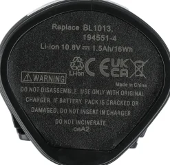 Makita Li-ion-batteri 10,8 V/1,5 Ah