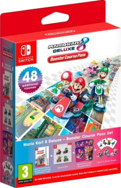 Mario Kart 8 Deluxe Booster Course Pass Set, Nintendo Switch