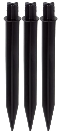 Markspjut 20 mm till solcellslampa, 3-pack