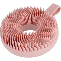Massageborste för ansikte, rengöringsborste silikon, 9 cm