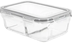 Matlåda glas 2 fack 0,8 liter