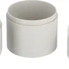 Matlåda med 2 fack, 600 + 500 ml, plast, beige