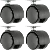 Möbelhjul fästplatta, 4-pack