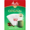 Melitta kaffefilter 102 original, 80-pack