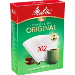 Melitta kaffefilter 102 original, 80-pack