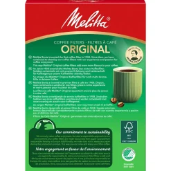 Melitta kaffefilter 102 original, 80-pack