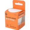 M110-etiketter, runda, vita, 50 mm, 100-pack