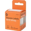 M110-etiketter, vita, 50 × 70 mm, 100-pack