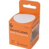 M110-etiketter, runda, transparenta, 40 mm, 70-pack