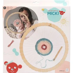 Micki rund vävram för barn 30 cm, från 3 år