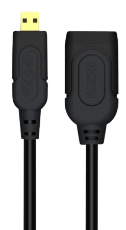 Micro-HDMI till HDMI-adapter, Exibel