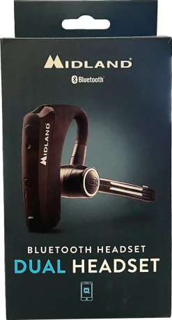 Midland Dual handsfree headset med Bluetooth