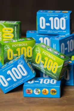 MIG Mini 0–100 Fotboll frågespel, från 10 år