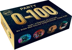 MIG Mini Party frågespel 0-100, från 18 år