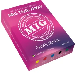 MIG Take Away Familjekul frågespel för barn och vuxna