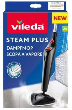 Mikrofiberdukar till Vileda Steam Plus ångmopp, 2-pack